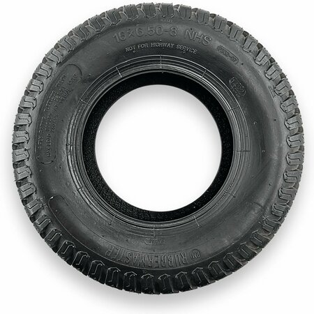 RUBBERMASTER 16x6.50-8 S-Turf 4 Ply Tubeless Low Speed Tire 450305